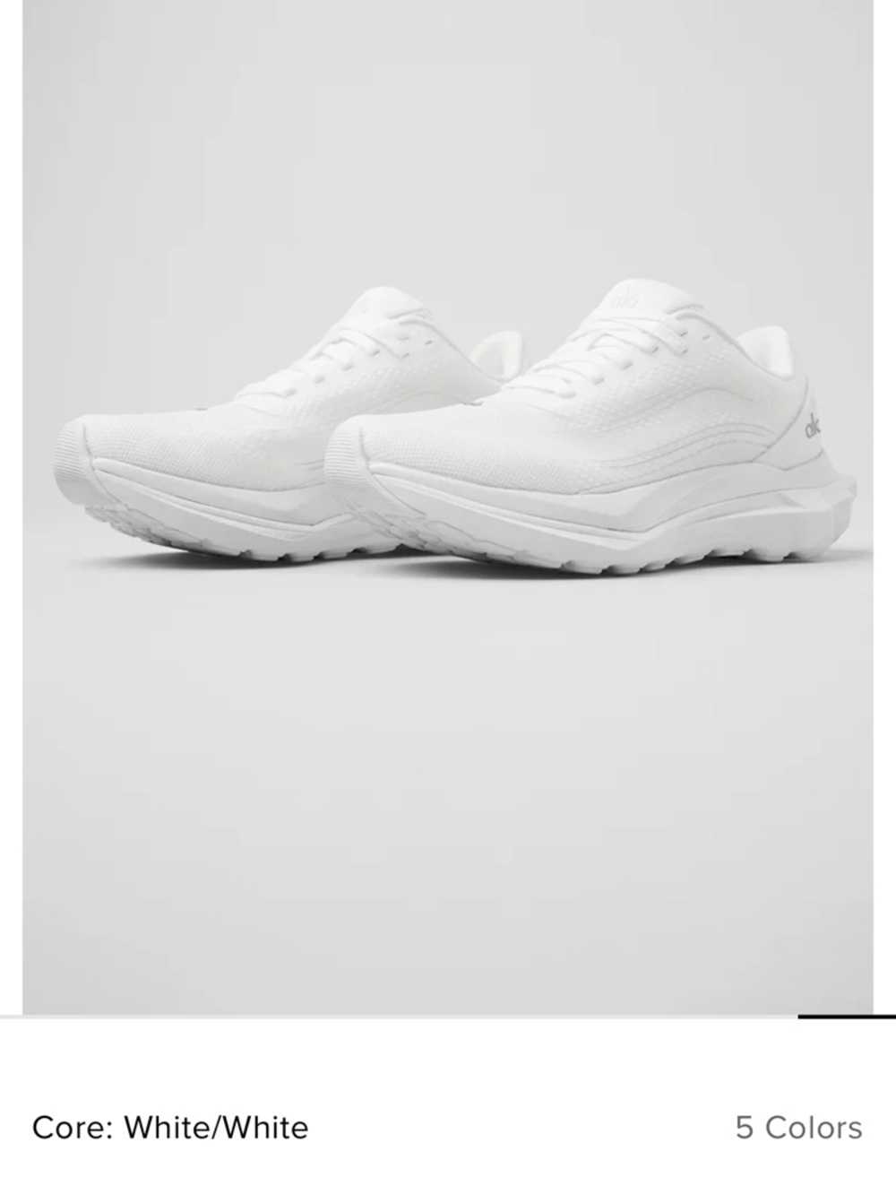 Alo Yoga Runner Sneakers White 9